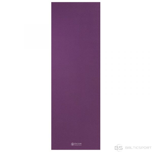 Gaiam Essentials 6 mm jogas paklājiņš ar siksnu 63313 (N/A)