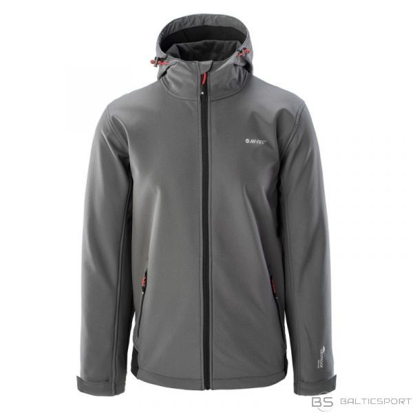 Sotshell vīriešu jaka pelēka Jacket Hi-Tec Noxon M 92800326491 / softshell jacket