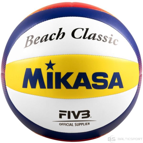 Mikasa Pludmales volejbola bumba Beach Classic BV552C-WYBR (5)