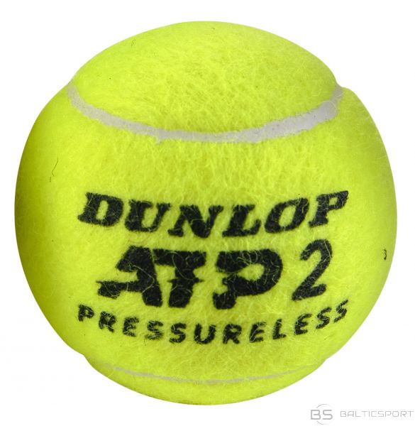 Tennis balls Dunlop ATP PRESSURELESS UpperMid 3pcs box ITF