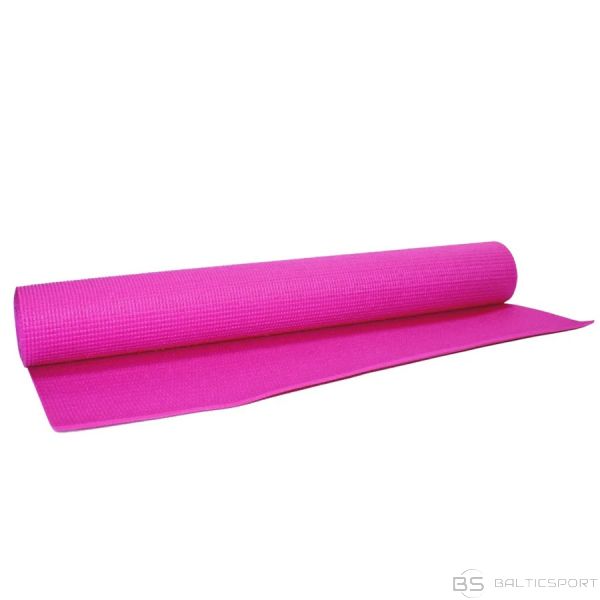 Jogas paklājs / vingrošanas paklājs/ 170x60x3mm - rozā