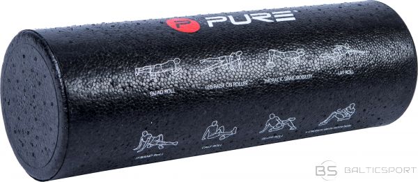 Pure2Improve Trainer Roller 45 x 15 cm Black
