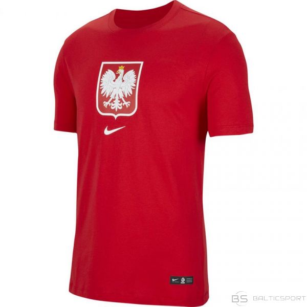 Nike T-krekls Polija TEE Evergreen Crest M CU9191 611 (XL)