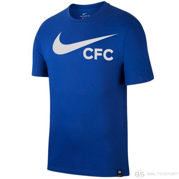 Nike Chelsea FC NK Swoosh Tee M DJ1355 495 T-krekls (S)