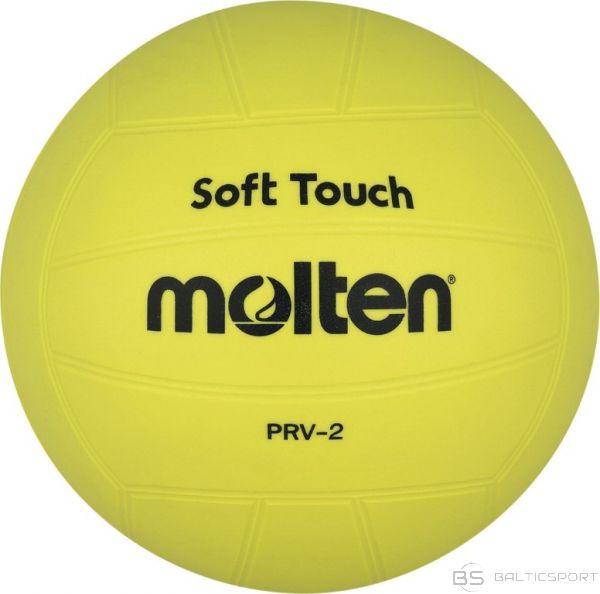 Zāles volejbola bumba /Softball leisure MOLTEN PRV-2, yellow 210g