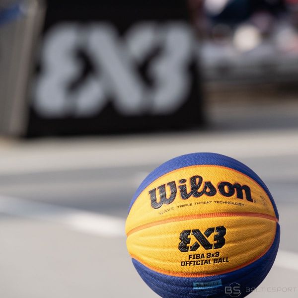WILSON basketbola bumba FIBA 3X3 OFFICIAL GAME BALL 2020 + dribla brilles