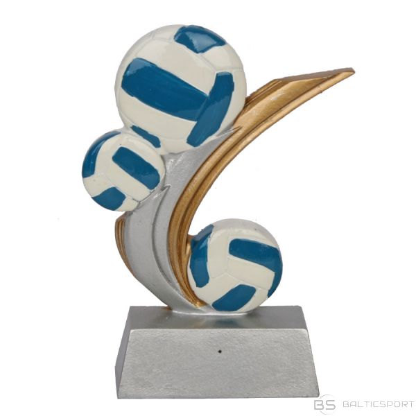 Polcups Volejbola statuete / 14 cm / daudzkrāsains