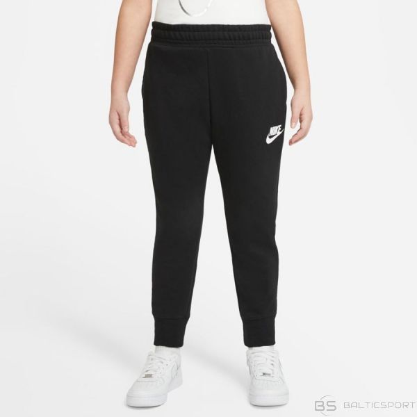 Nike Sportswear Club Big Bērnu bikses '(meitenes) franču terry bikses DA5115 013 / Melna / S