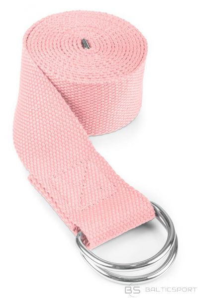 Yoga belt GYMSTICK Vivid line 61332 204 x 3,8 cm Pink