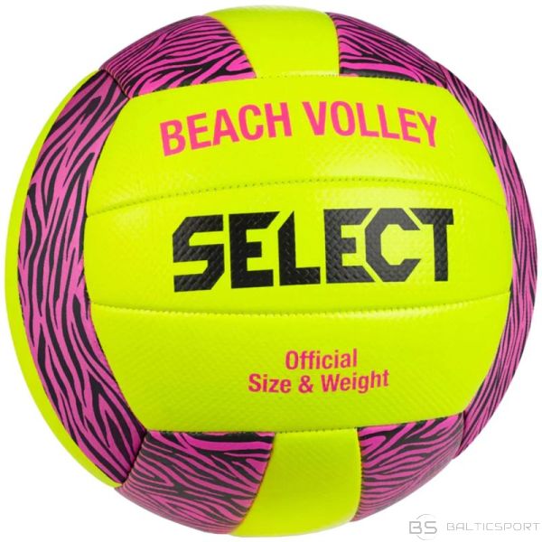 Select Beach Volley v23 Ball Beach Volley Yel-Pink (5)