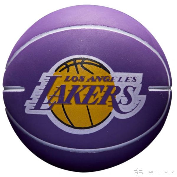 Basketbola bumba /Wilson NBA dribbler Losandželosas Lakers minibumba WTB1100PDQLAL basketbols (viens izmērs)