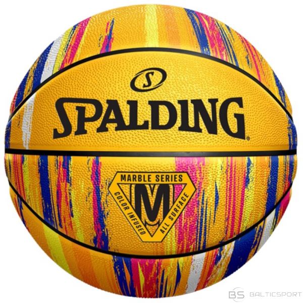 Basketbola bumba /Spalding Marble Ball 84401Z basketbols (7)