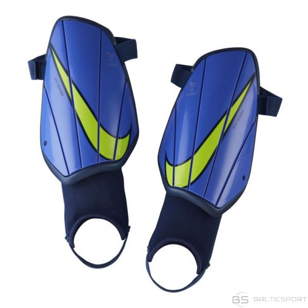 Nike Uzlādējiet SP2164-500 futbola apakšstilbu spilventiņus (L (170-180 cm))