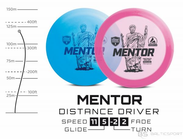 Disks / DISCMANIA Distance Driver MENTOR 11/5/-2/2 Pink