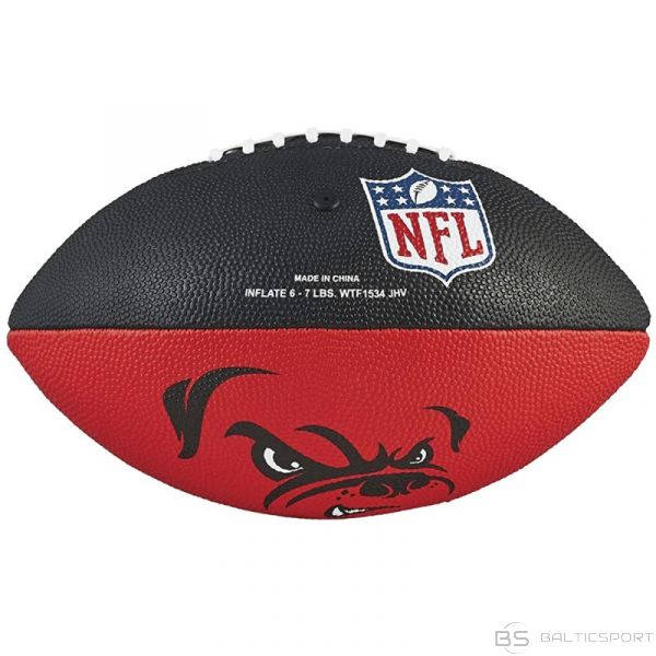 Wilson NFL JR komandas logotips Klīvlendas Browns bumbas WTF1534XBCL (7)