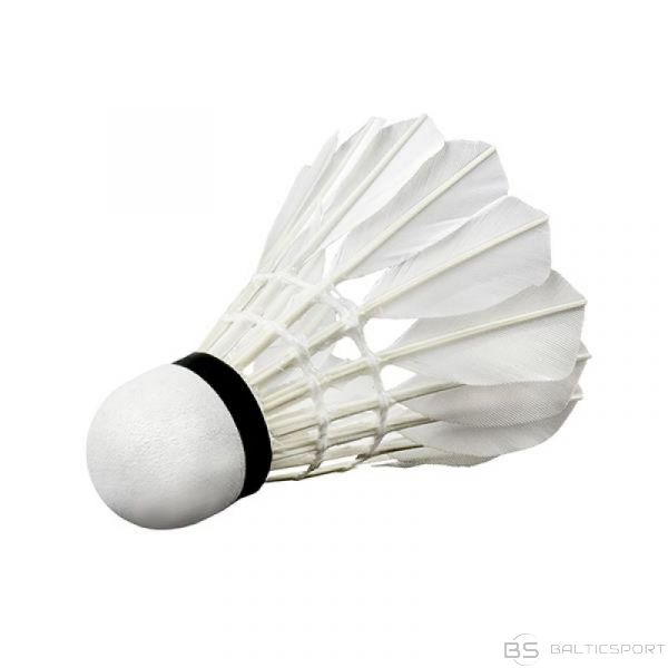 Badmintona volāni /Inny Vēlmju badmintona bumbiņas S505-06 6 gab. Baltas (N/A)