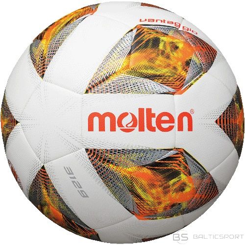 Football ball for training MOLTEN F4A3129-O PU size 4