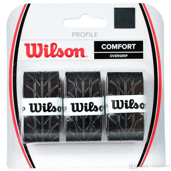 Wilson Profiole Comfort Overgrip WRZ4025BK apvalks (N/A)