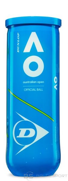 Tennis balls DUNLOP AUSTRALIAN OPEN 3pcs
