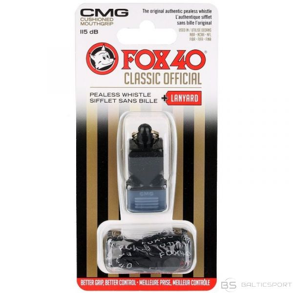 BS Whistle Fox 40 CMG Classic Official 9601-00089603-0008 (115 dB)