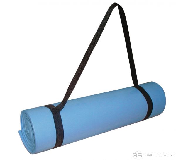 Toorx Rolled mat MAT160 160x50x0,8 light blue with carry handle