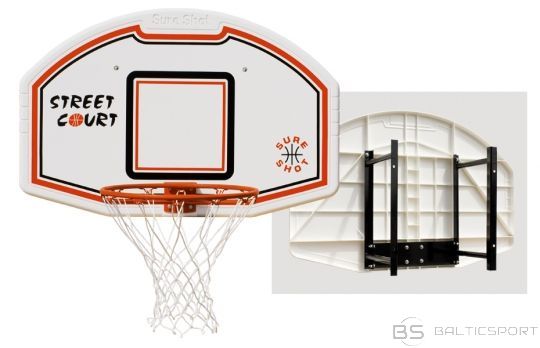 Sureshot Basketbola, strītbola vairogs ar stiprinājumu