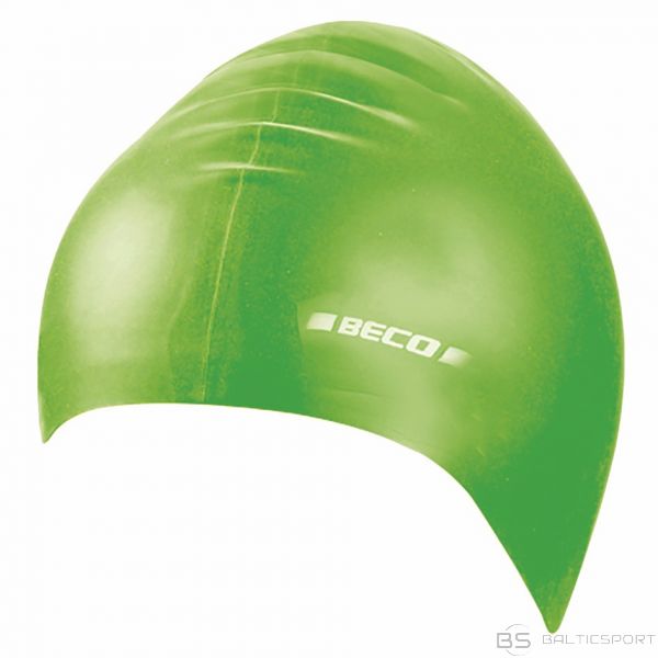BECO Silicone swimming cap 7390  88 olive/light