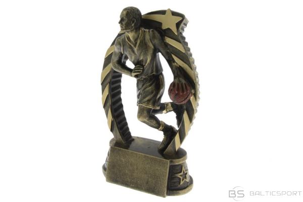 GTsport basketbola statuete / 15 cm / daudzkrāsains