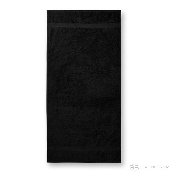 Malfini Frotē dvielis MLI-90301 melns (50 x 100 cm)