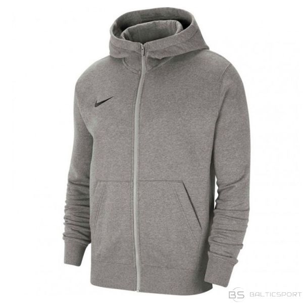 Nike Park 20 Fleece FZ Hoodie Junior CW6891 063 / Pelēka / XS (122-128cm)