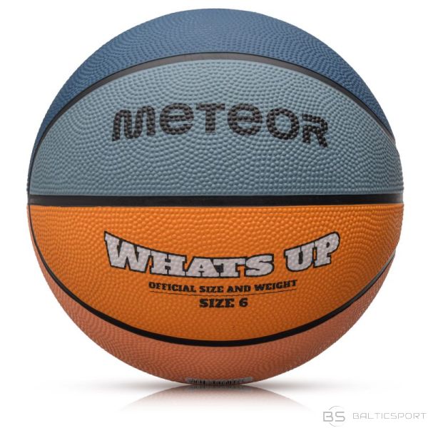 Meteor Kas jauns 6 basketbola bumba 16798, 6. izmērs (uniw)