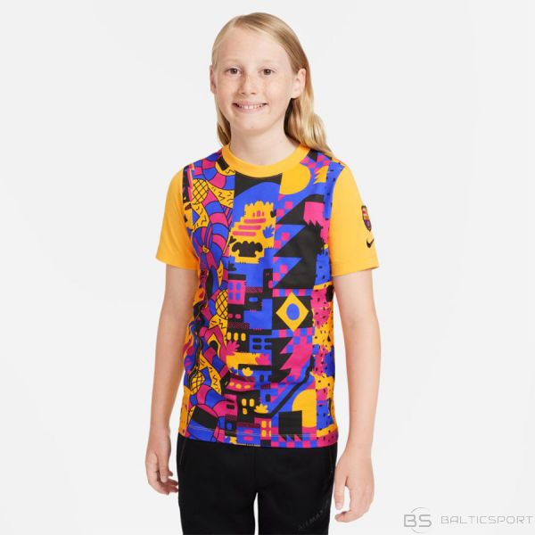 Nike FC BARCELONA DC1474 726 / S (128-137cm) / Dzeltena