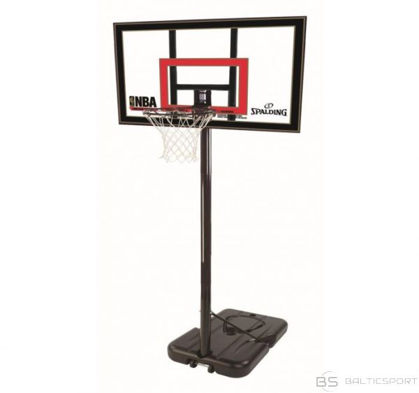 Spalding Basketbola, strītbola groza konstrukcija NBA HIGHLIGHT ACRYLIC PORTABLE