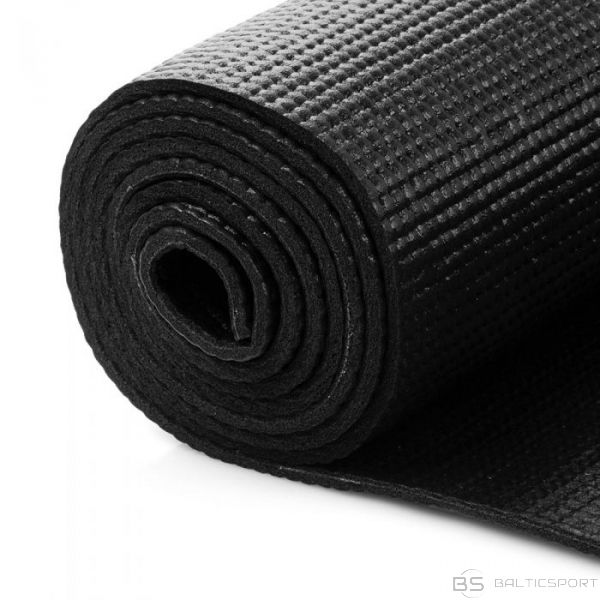 Yoga mat  jogas/ vingrošanas  paklājs - 173x61x0,5cm - melns