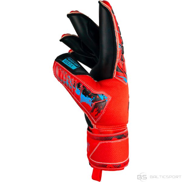 Reusch Attrakt Gold X Evolution Cut Finger Support Gloves 53 70 950 3333 / Red / 9