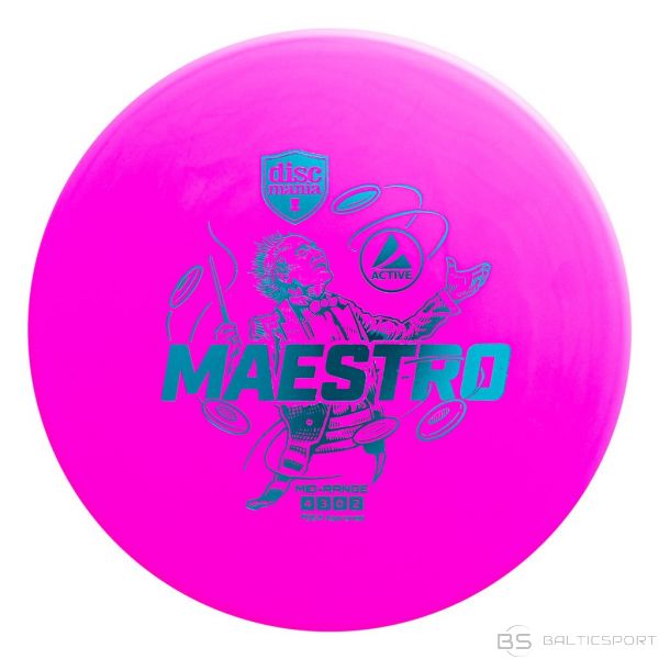 Diskgolfa Disks / Discgolf DISCMANIA Midrange Driver MAESTRO 4/3/0/2 Pink