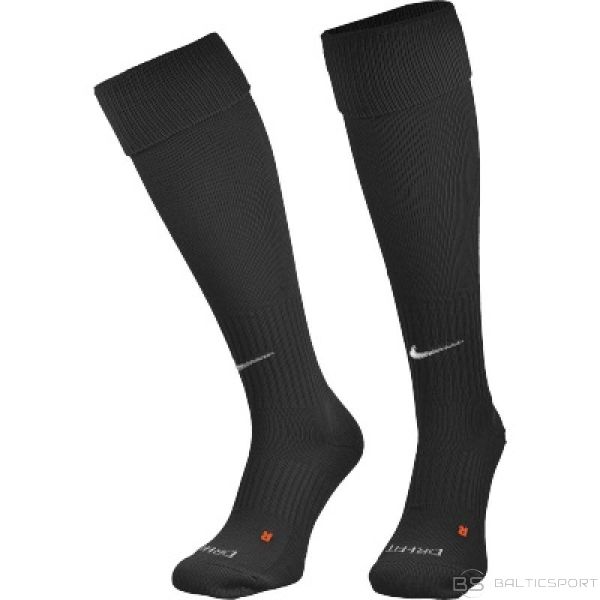 Futbola getras, zeķes /Nike Classic II Cush Over-the-Calf SX5728-010 leg warmers, melnas (30.-50. izmērs)