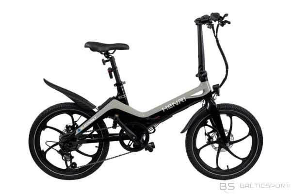 Blaupunkt E-Bike Henri 20 '' Grey/Black