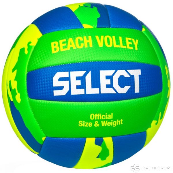 Handbola bumba /Select Beach Volley v22 Ball BEACH VOLLEY GRE-BLU (5)