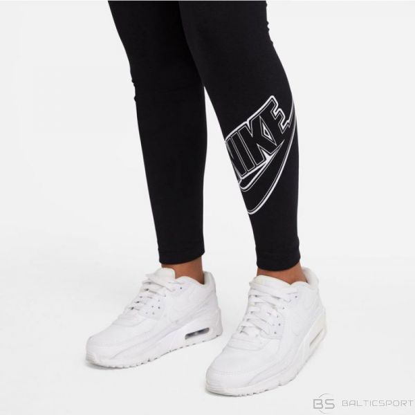 Nike Sportswear Essential Jr DD6482 010 legingi (L (147–158 cm))