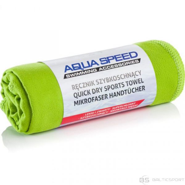 Aqua-speed Sauss plakans dvielis 200g 50x100 zaļš 04/155 (N/A)