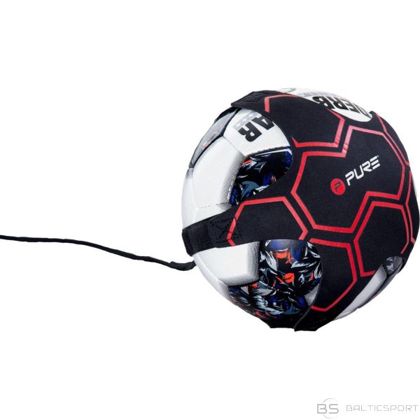 Detal BLACK/RED PURE 2 IMPROVE FUTBOLA TRENERIS