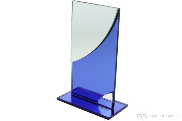Polcups stikla trofeja / 20 cm /