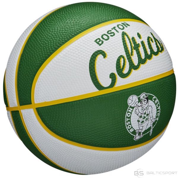 Basketbola bumba /Wilson NBA komanda retro Bostonas Celtics mini bumba WTB3200XBBOS (3)