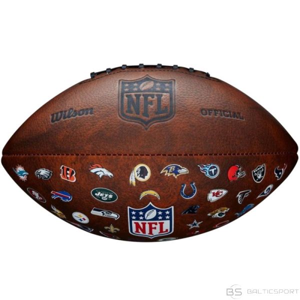 Wilson Ball NFL JR Throwback FB 32 komandas logotipa bumba WTF1534XBNFL (7)