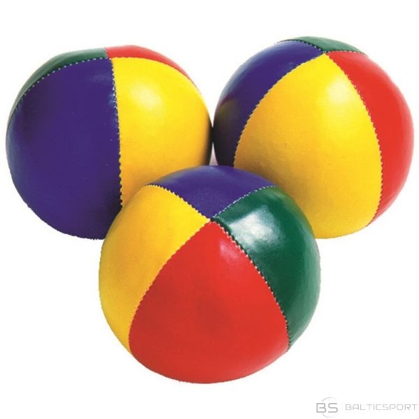 Žonglēšanas bumbiņu komplekts - 3gab , 7cm diam.