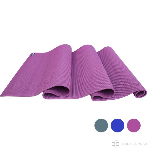 Jogas / Fitnesa paklājs vingrošanai un aerobikai / PROIRON Yoga Mat Exercise Mat, 173 cm x 61 cm x 0.35 cm, Premium carry bag included, Purple, Eco-friendly PVC