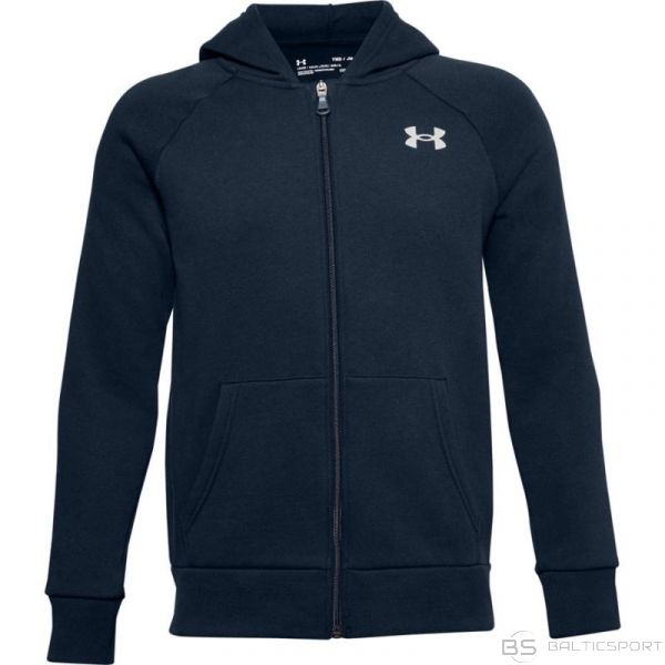 Under Armour Y Rival Cotton FZ Hoodie Jr 1357613 408 (S)