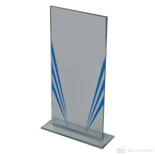 Polcups stikla trofeja / 15 cm /