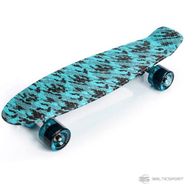 Meteor Skateboard Multicolor zils un melns 22609 ( ir veikalā)
